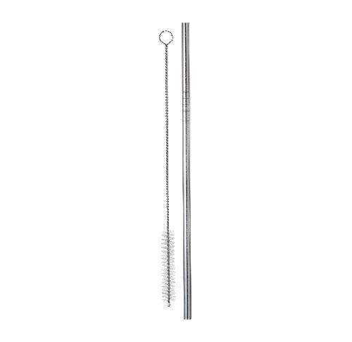 Laser Engraved Stainless Steel Drinking Straw Small